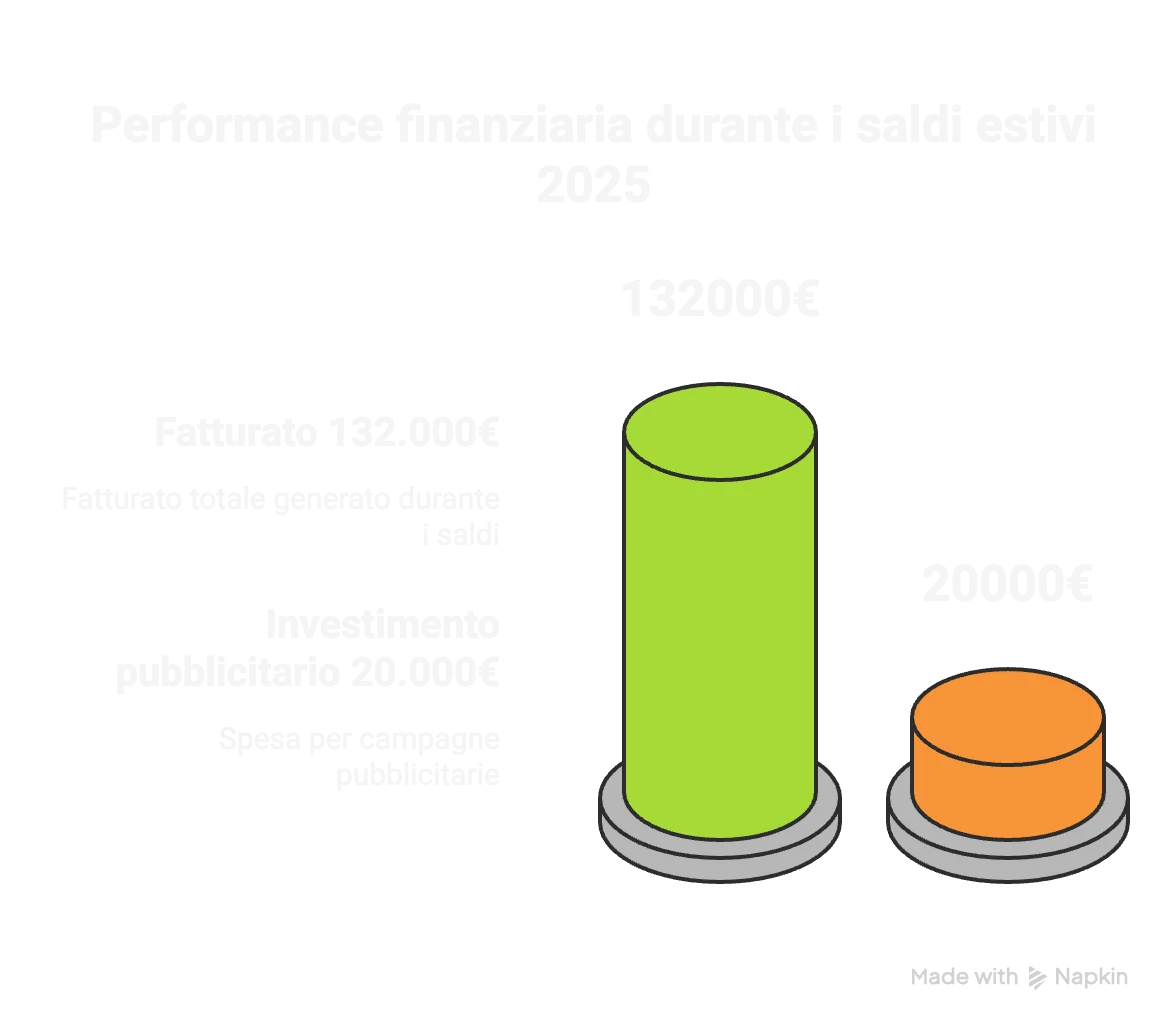 summer sale 2025 fatturato cliente fashion